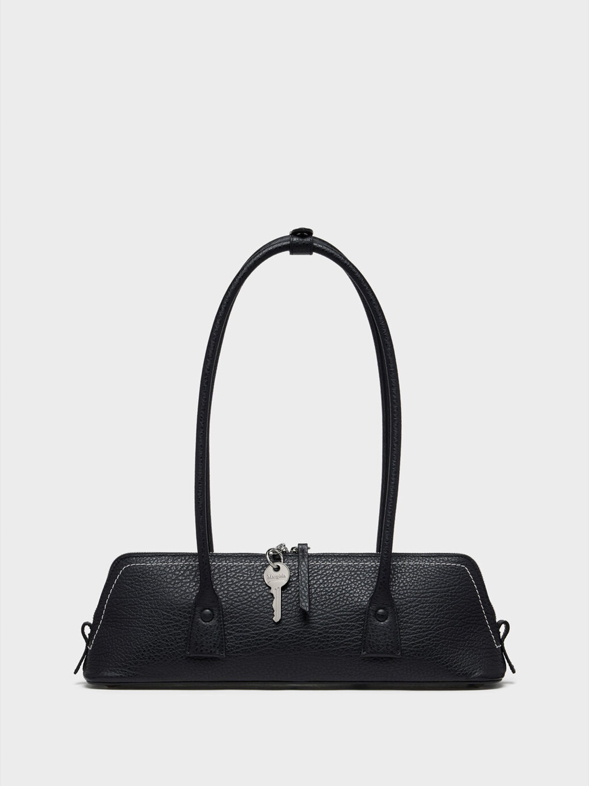 Maison Margiela 5AC Shoulder East West bag front view with top handles