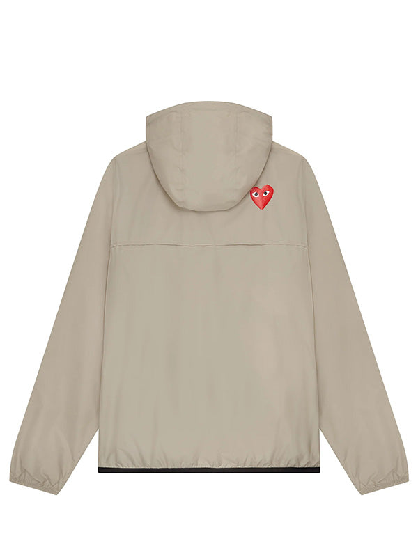 Unisex K-Way Anorak - Beige-[-Comme des Garçons Play-2