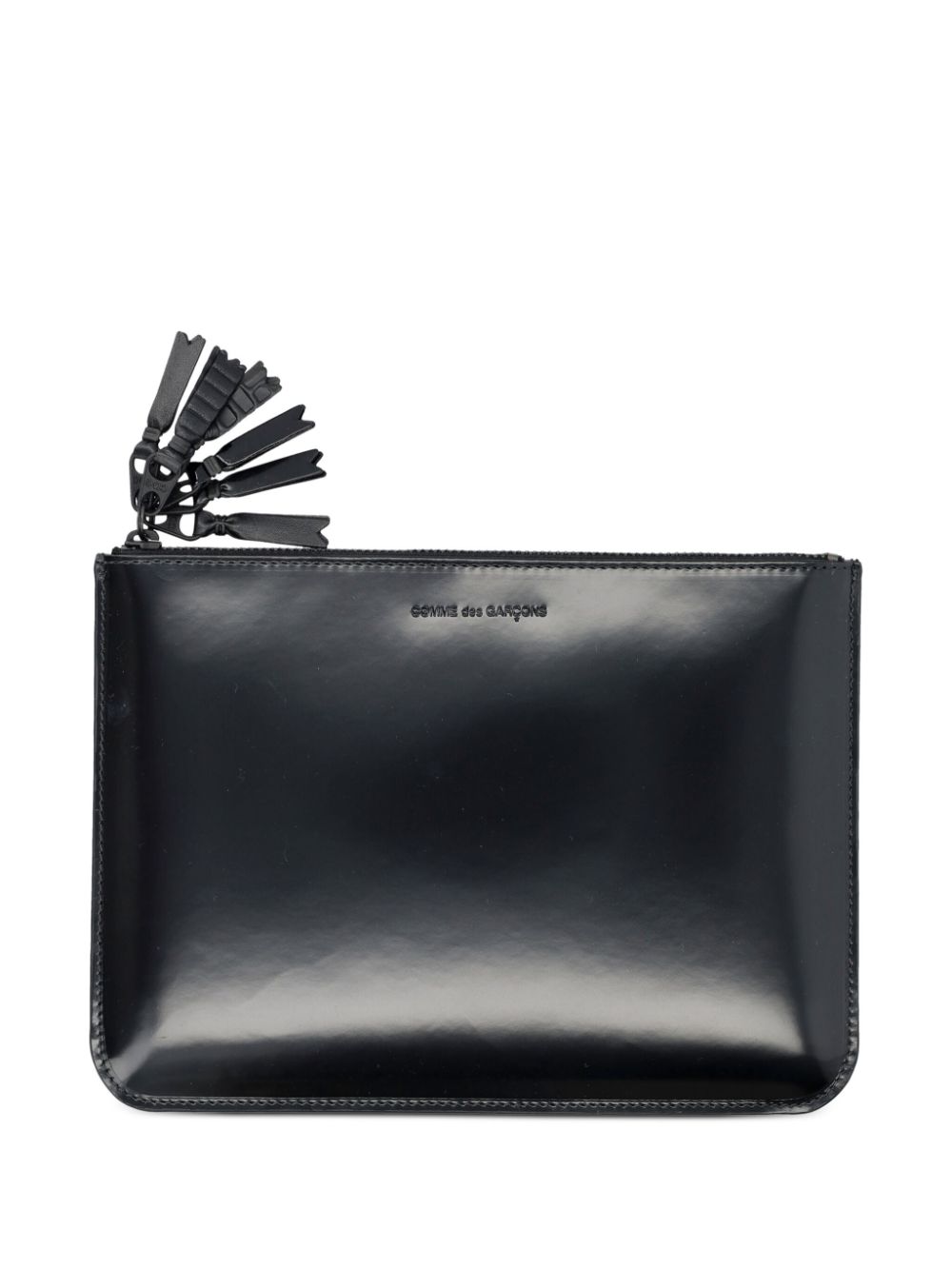 Comme Des Garçons Wallet - SA5100ZM Wallet in Zipper Medley Black