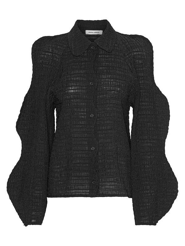 Octo Shirt in Black from Henrik Vibskov