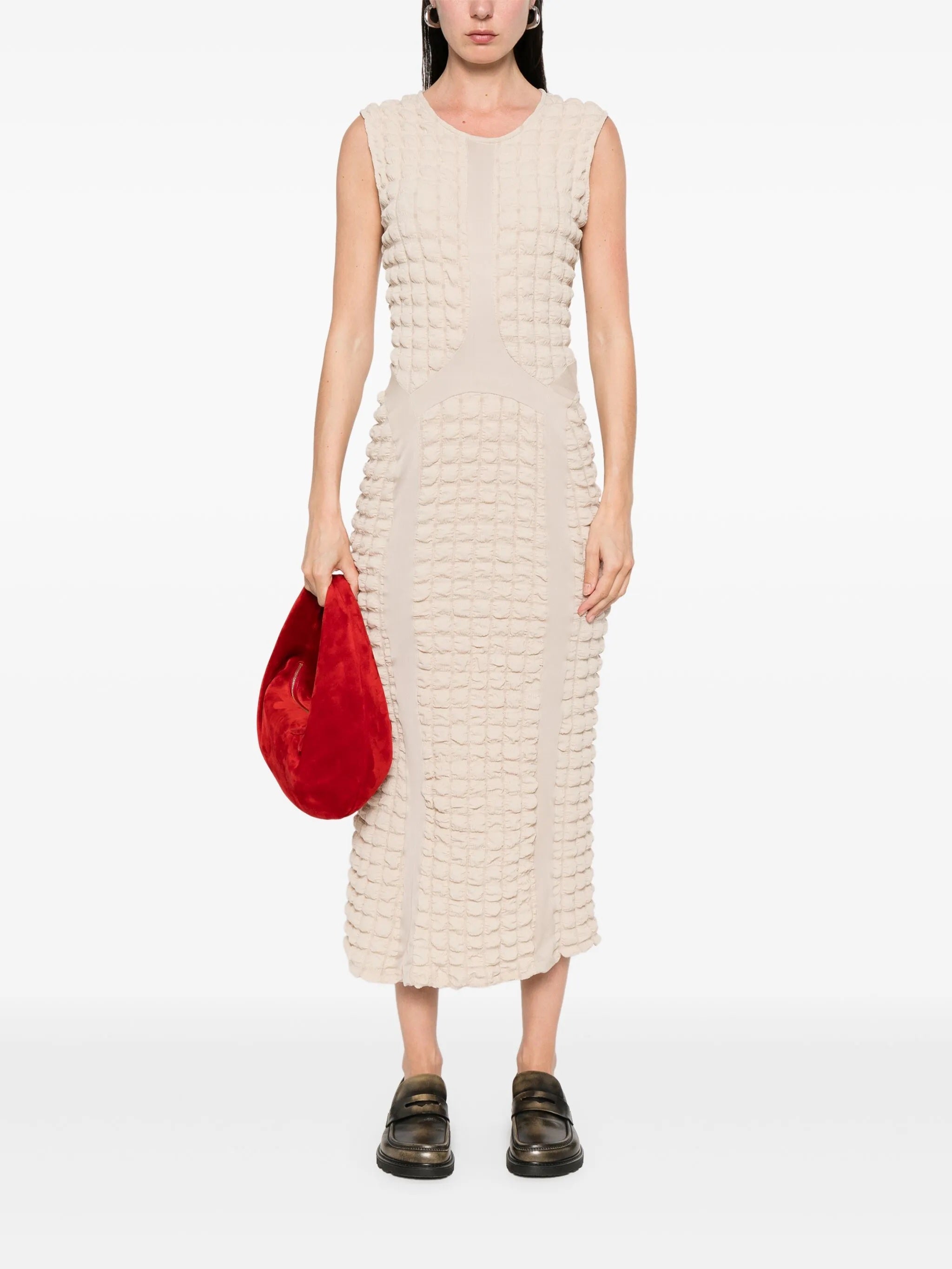 Tie Dress in Beige from Henrik Vibskov