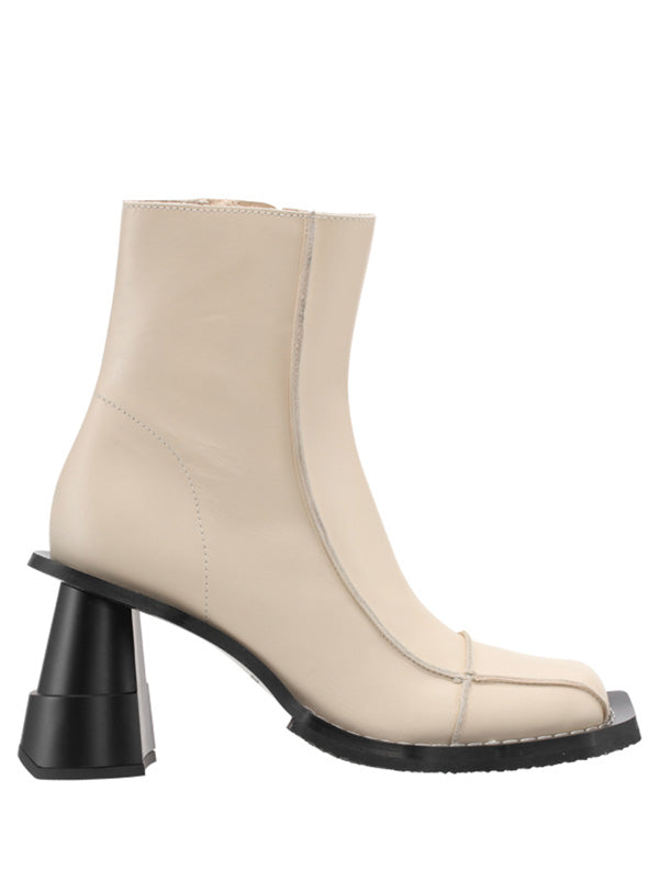 Elle Driver Heel - Ecru-[-Henrik Vibskov-1