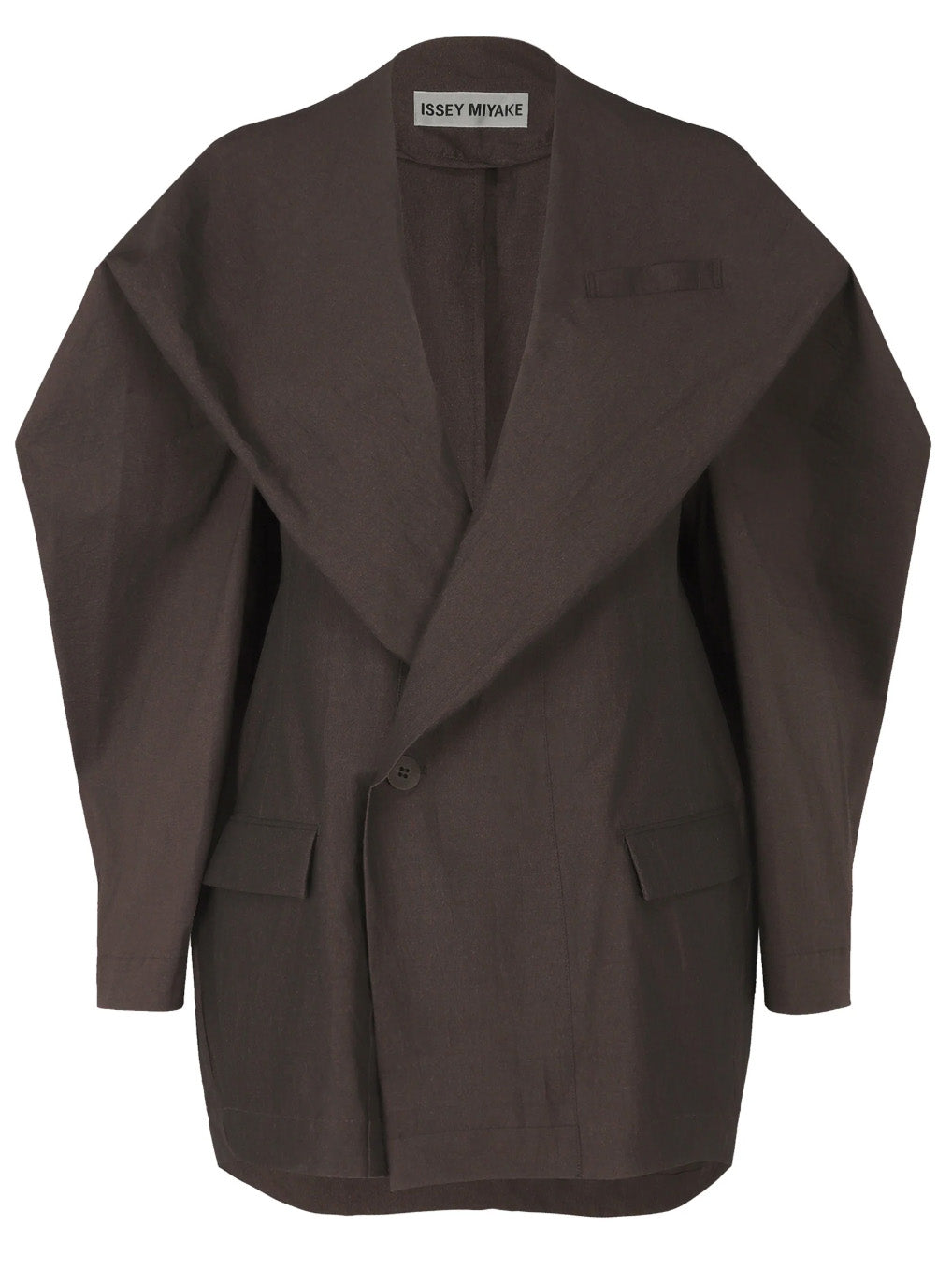 Ample Jacket in Nasu Brown from Issey Miyake