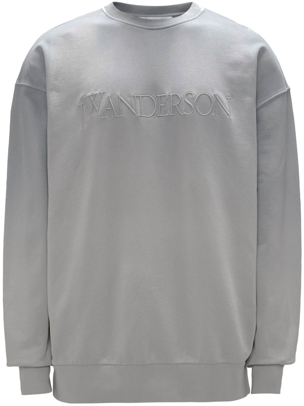 J.W. Anderson - Logo Embroidery Gradient Sweatshirt in Grey