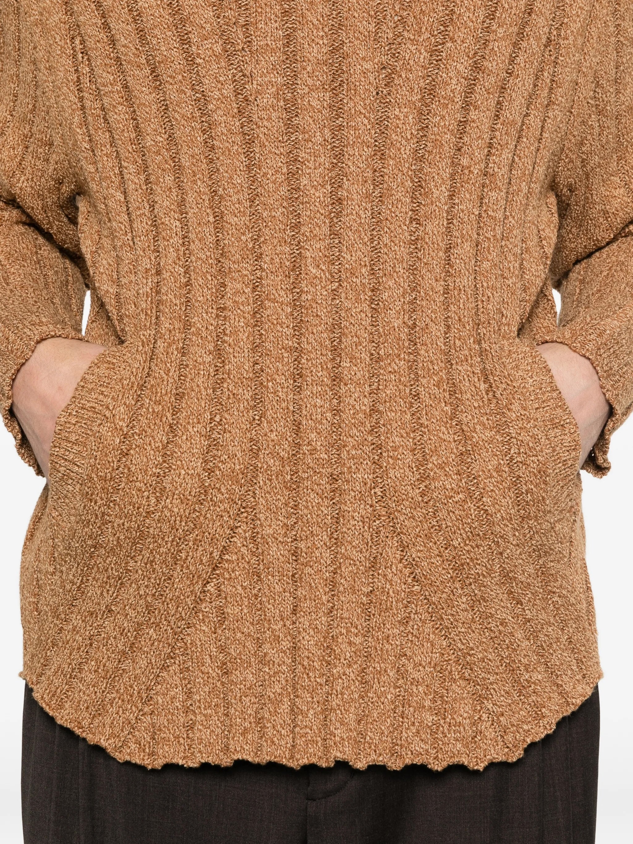 Kada Knit Pullover - Ochre Melange