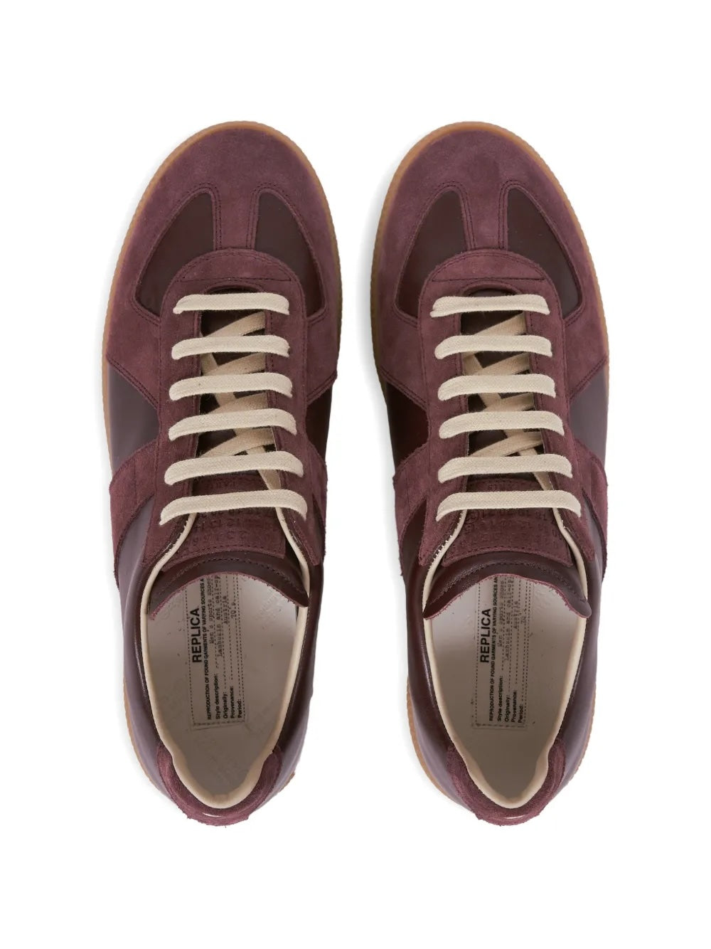 Replica Sneakers - Wine