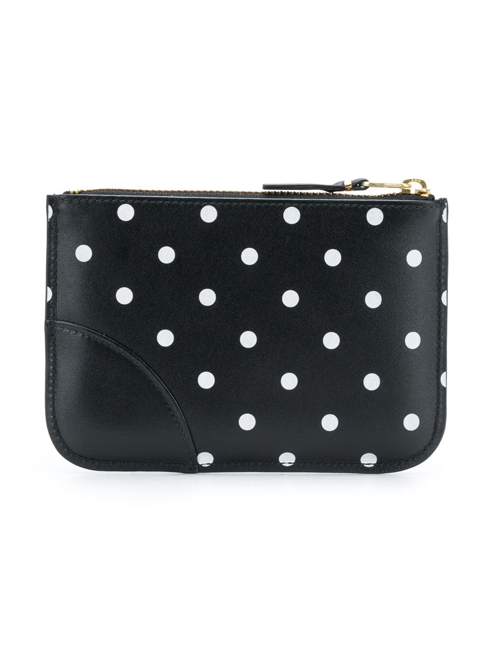 Comme des Garçons Wallet - SA8100PD Wallet in Printed Polka Dots Black