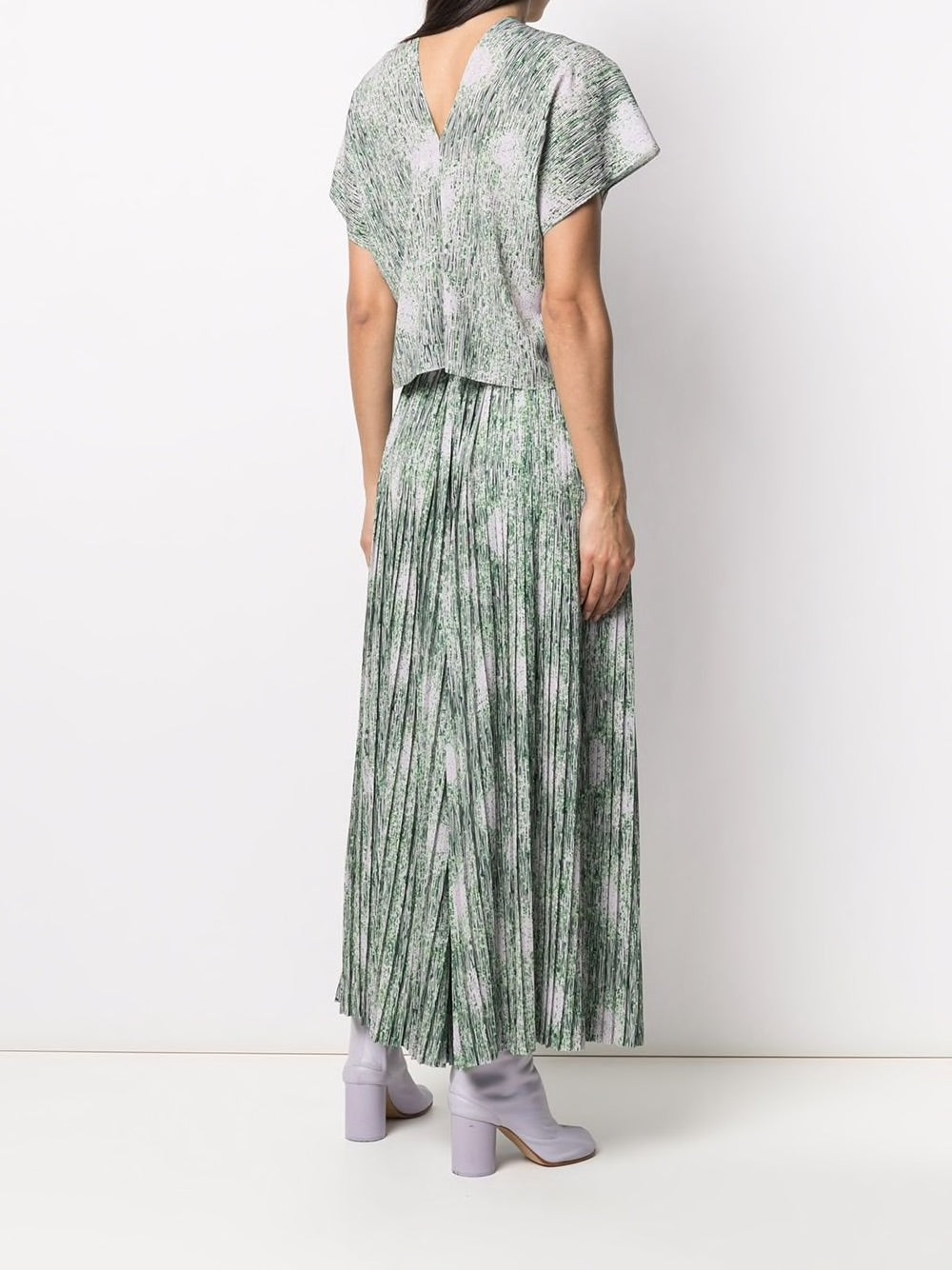 Jelly Pants Plisse - Melted Green