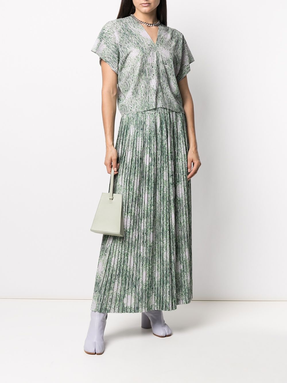 Jelly Pants Plisse - Melted Green