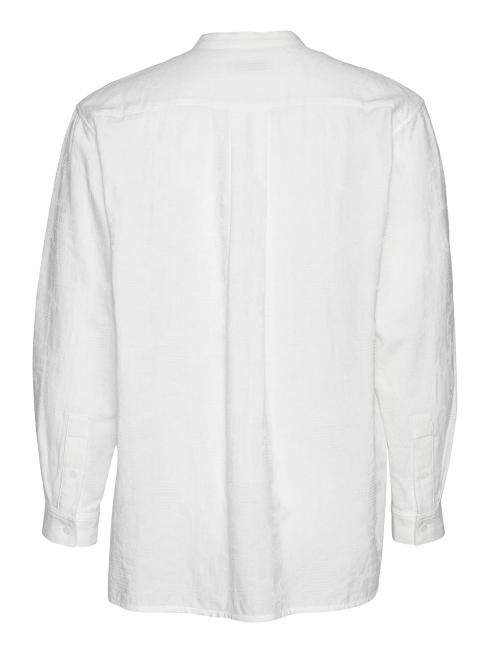 Henrik Vibskov Big Toad Shirt in Ecru product back view
