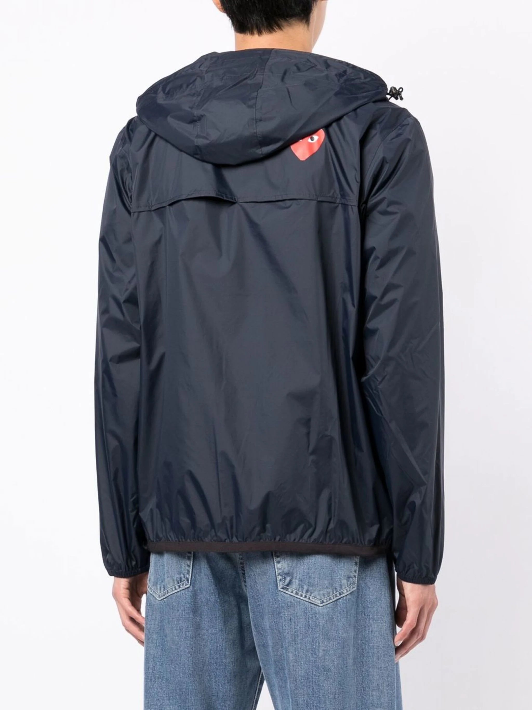 Comme des Garçons PLAY x K-Way Anorak Navy - Henrik Vibskov Boutique