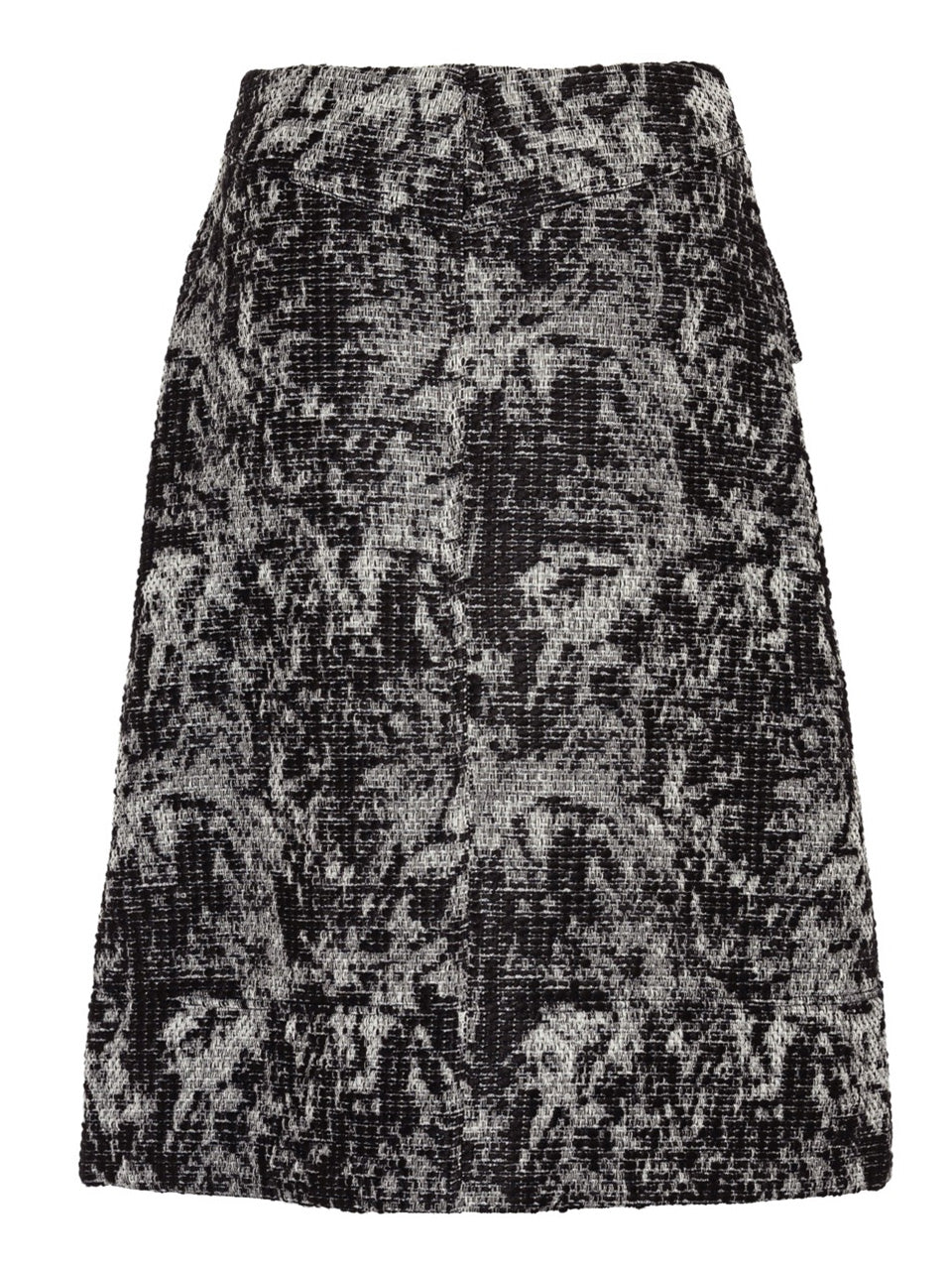 Henrik Vibskov Carry Skirt in Black 3D White product back view
