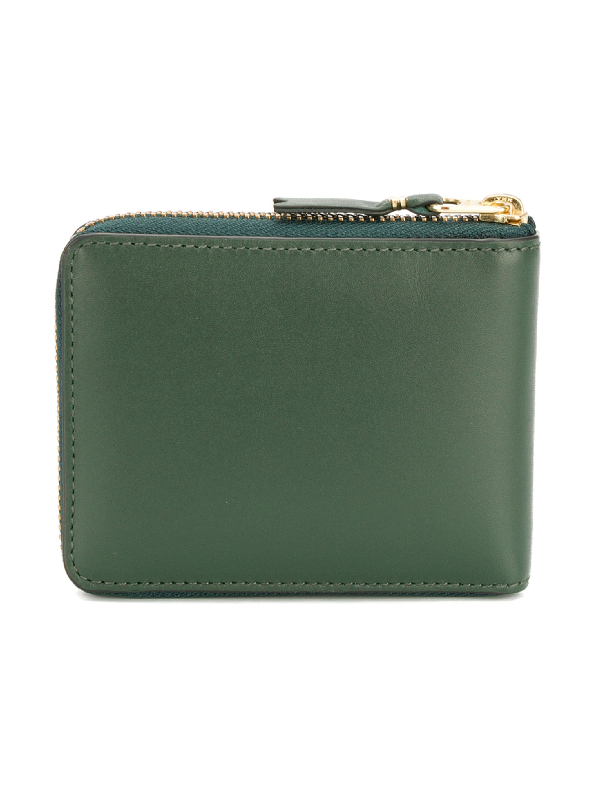 Comme des Garçons Wallet - SA7100 Wallet in Bottle Green 