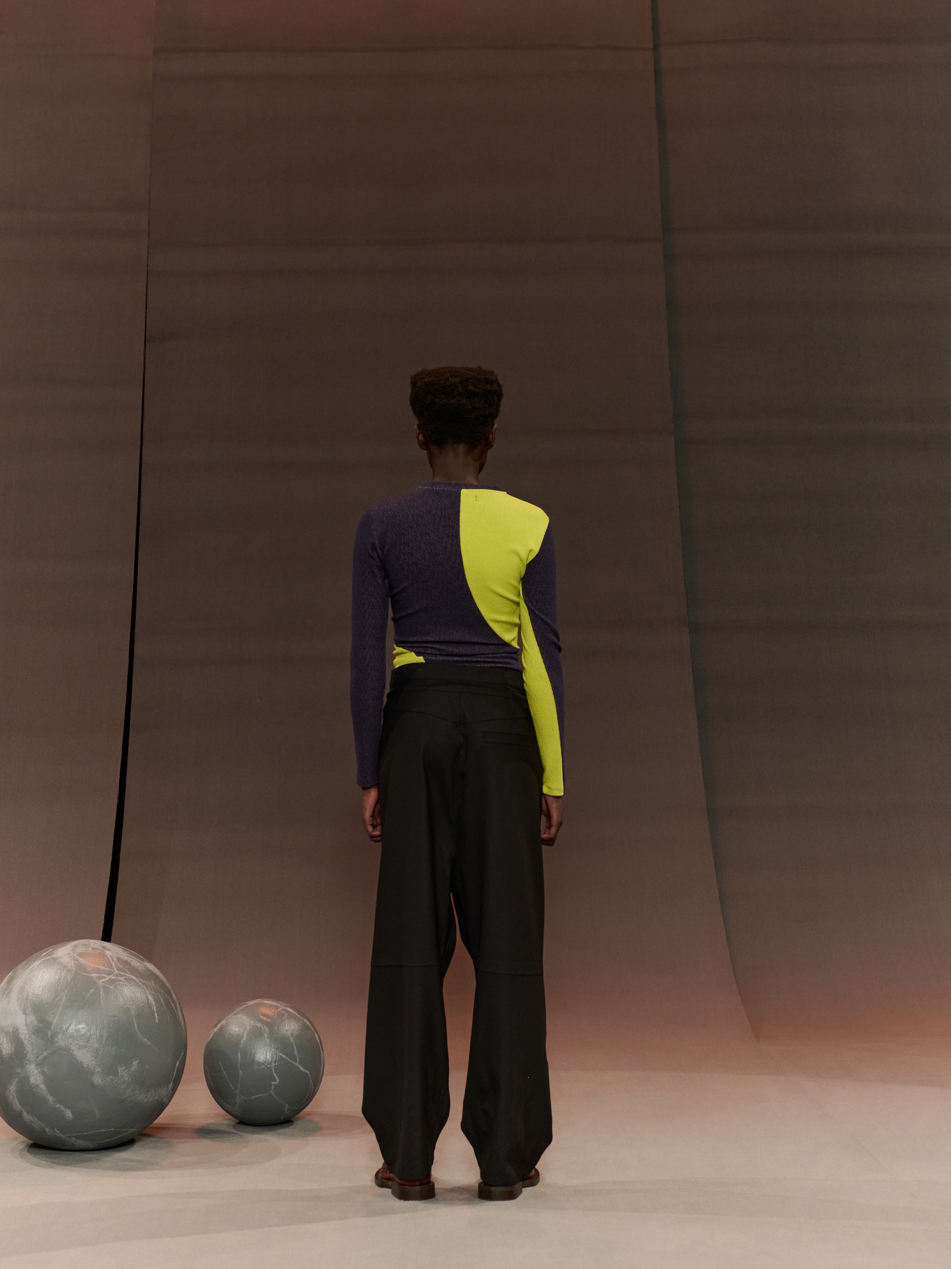 Altitude Top in Jersey BiColor from Henrik Vibskov