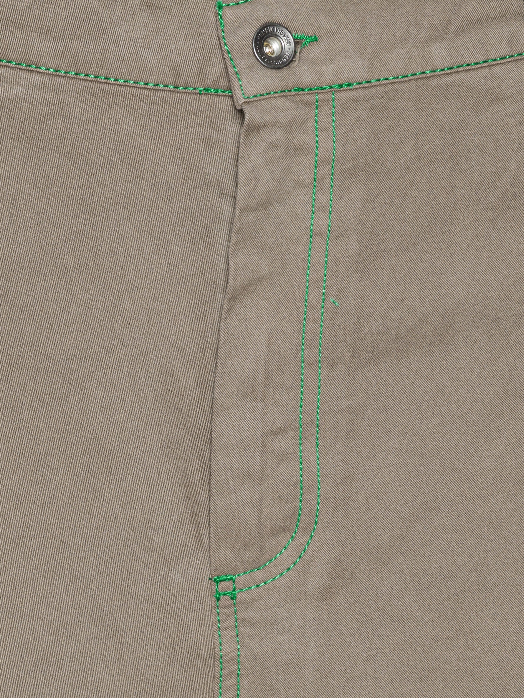 Dart Denim Pants in Walnut from Henrik Vibskov
