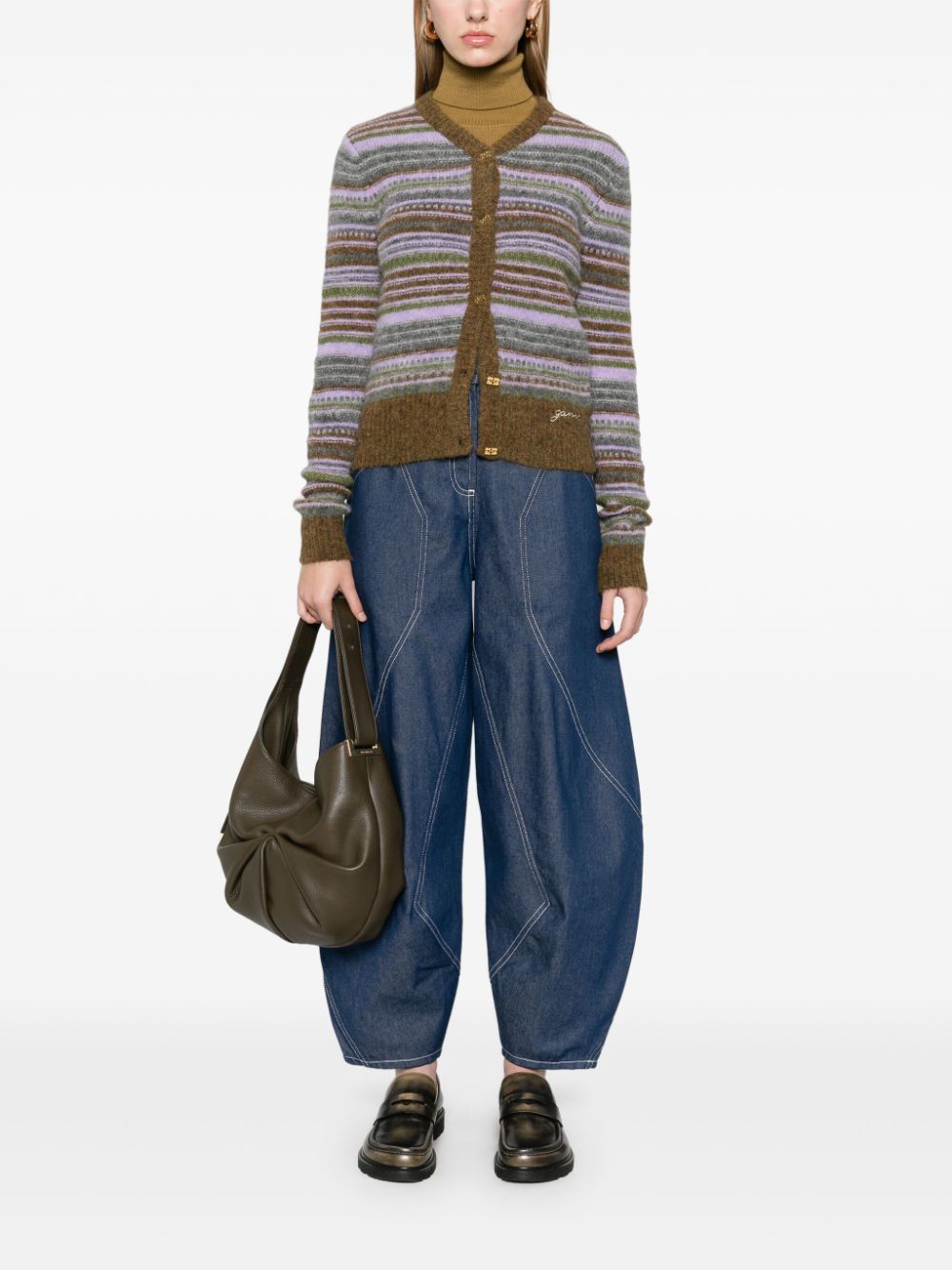Digi Denim Pants in Raw Blue from Henrik Vibskov