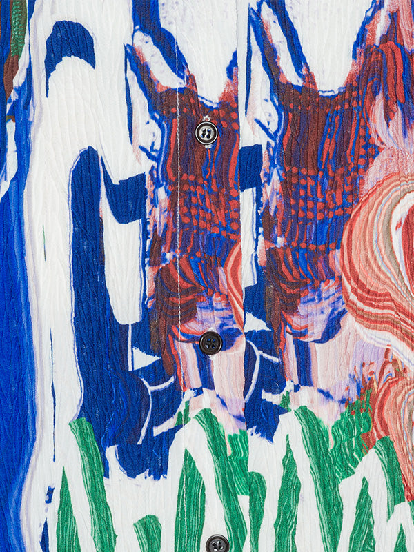Slope Blouse in Graphic Slopes Light from Henrik Vibskov