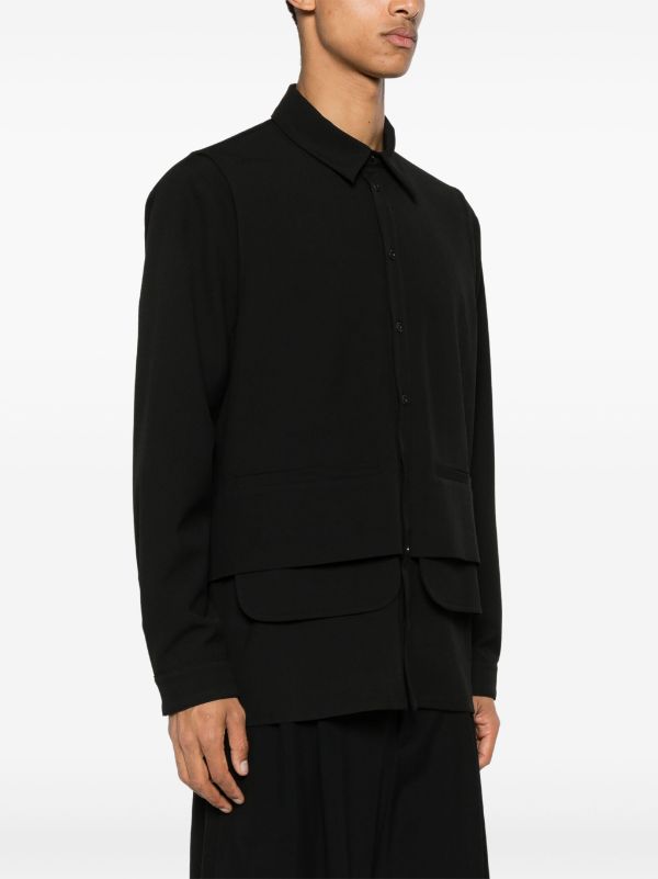 Ants Shirt - Black-[-Henrik Vibskov-5