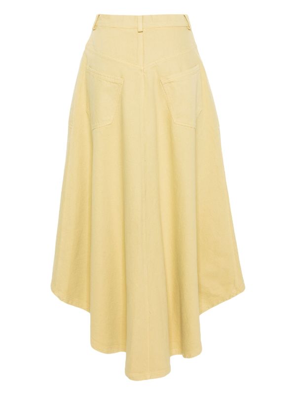 Henrik Vibskov  - Regain Denim Skirt in Hemp
