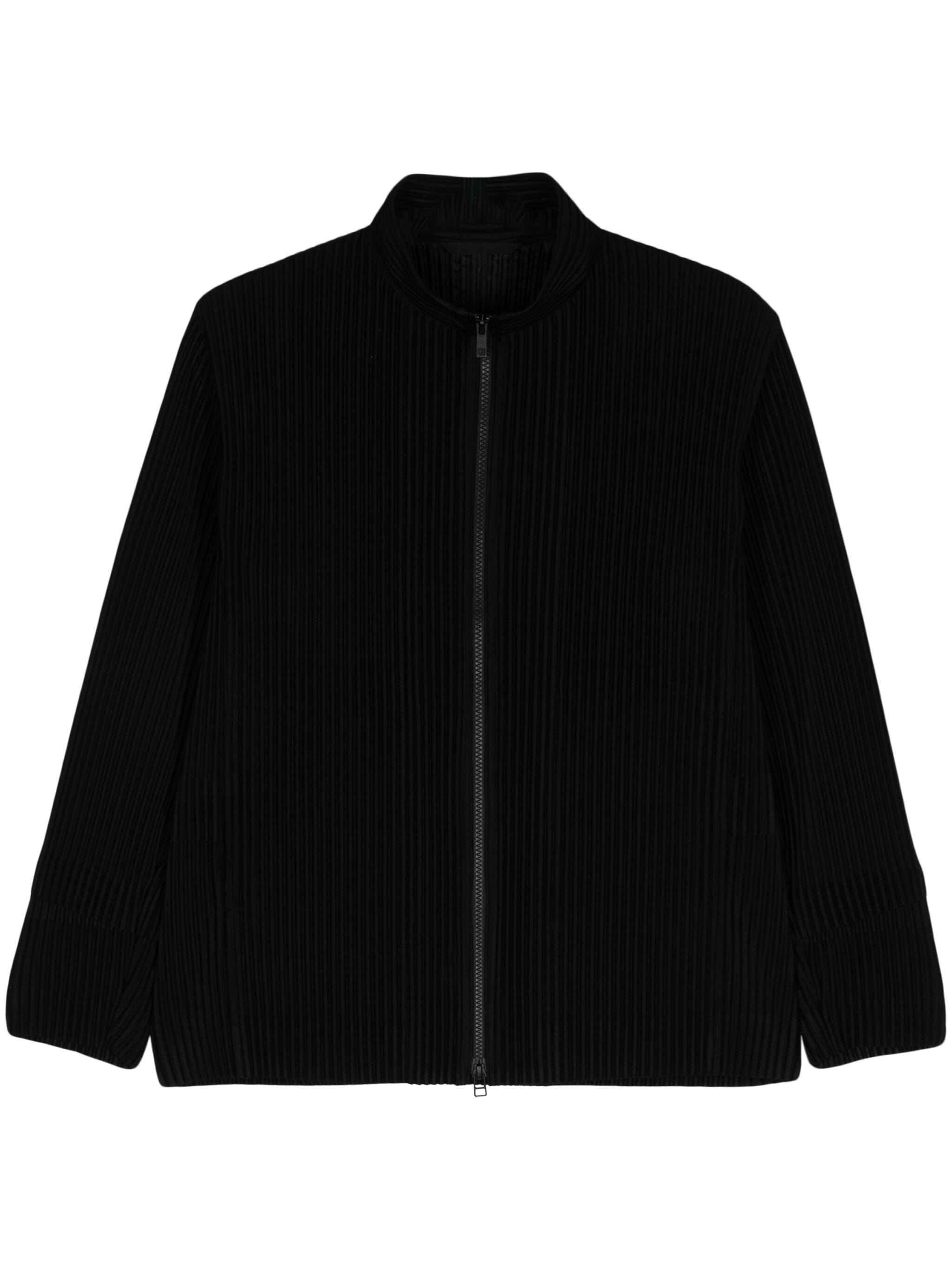 Cargo Blouson Jacket - Black-[-Issey Miyake Homme Plisse-1