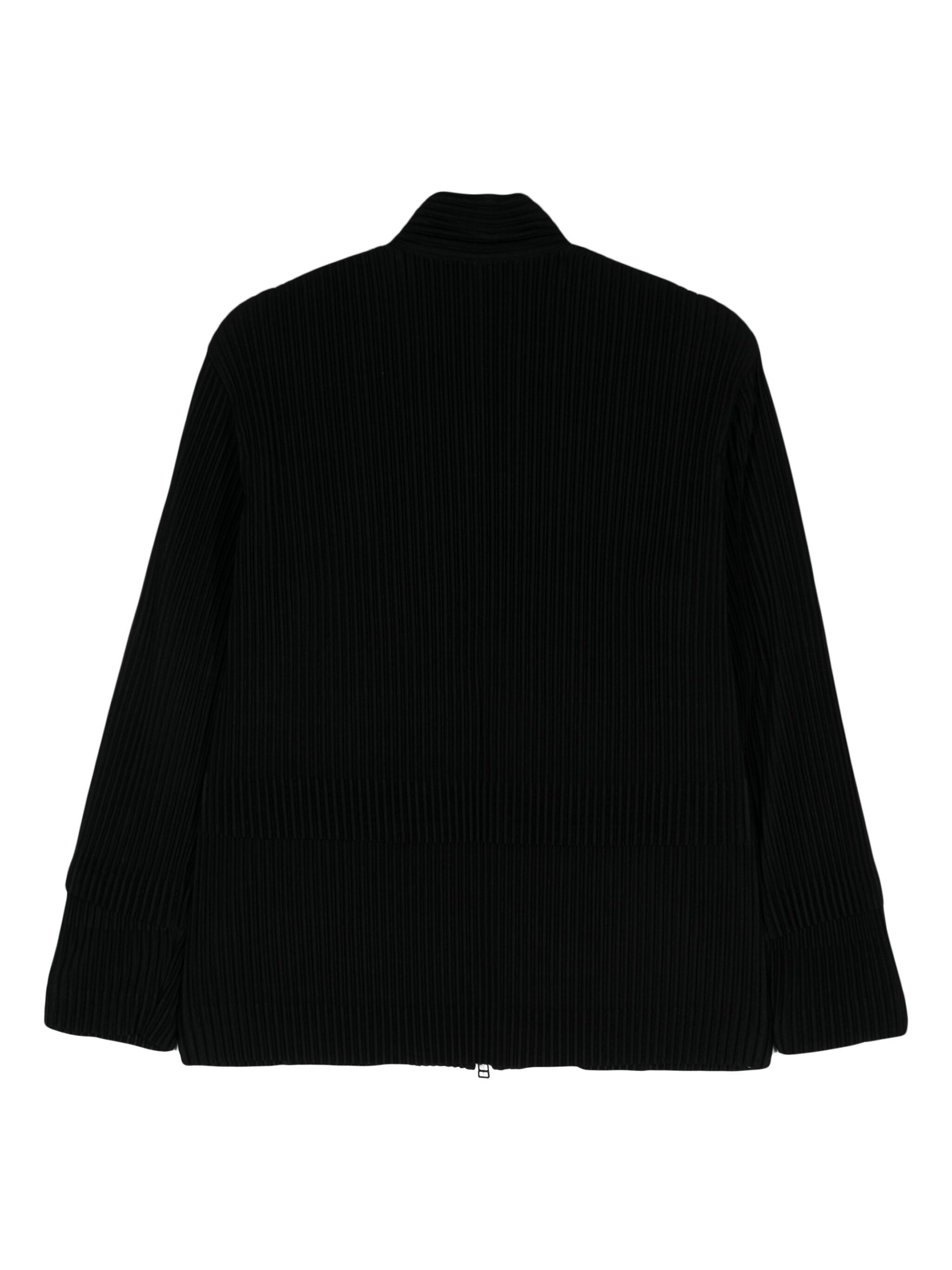 Cargo Blouson Jacket - Black-[-Issey Miyake Homme Plisse-2