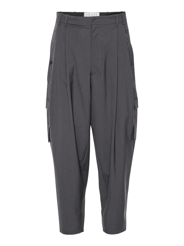 House Of The Very Islands - Nathan pants in charcoal - 1