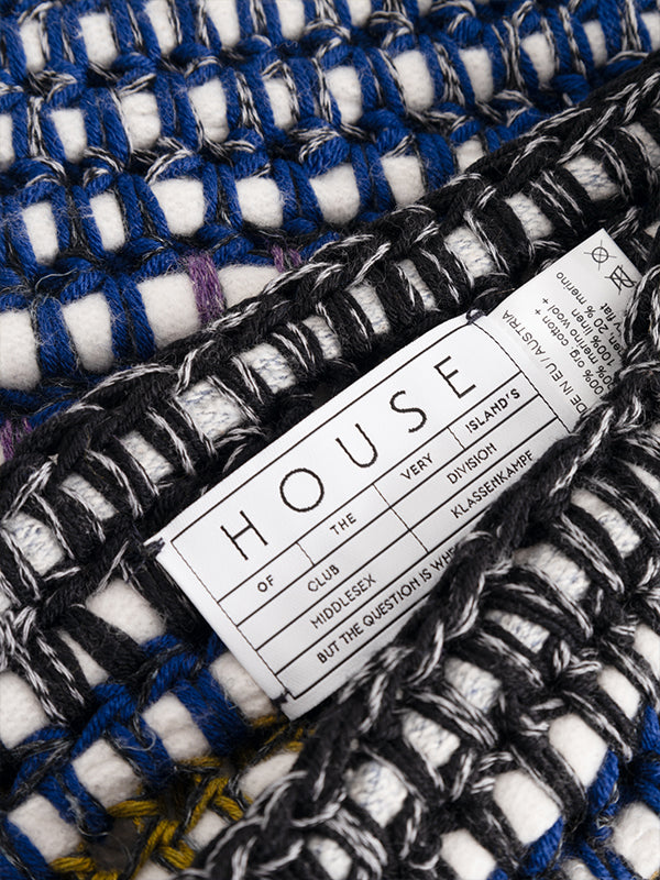 House of the Very Islands - Drew Scarf in Off White/Multi