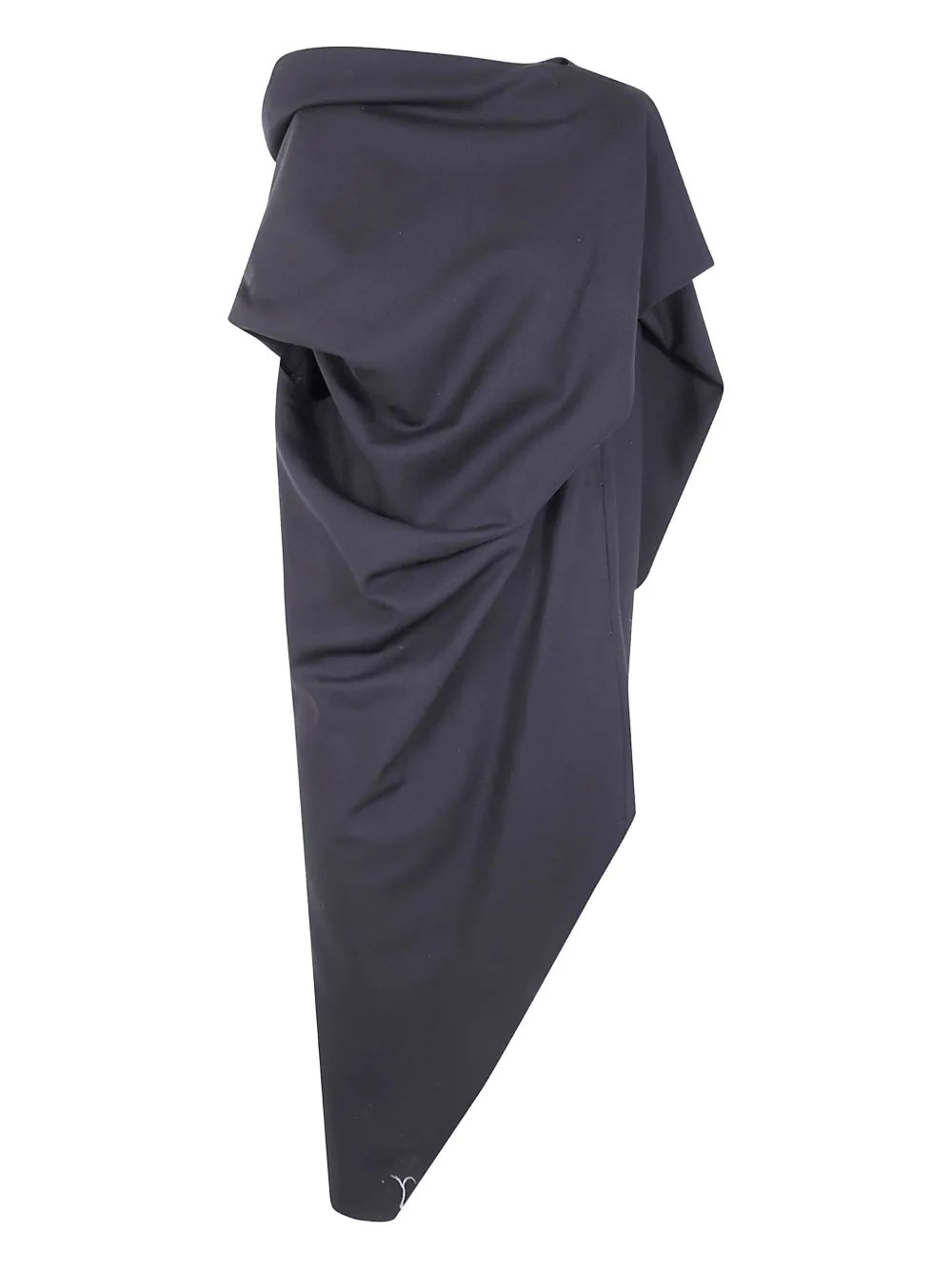 September AW25 Uni-Form Wool Dress - Black