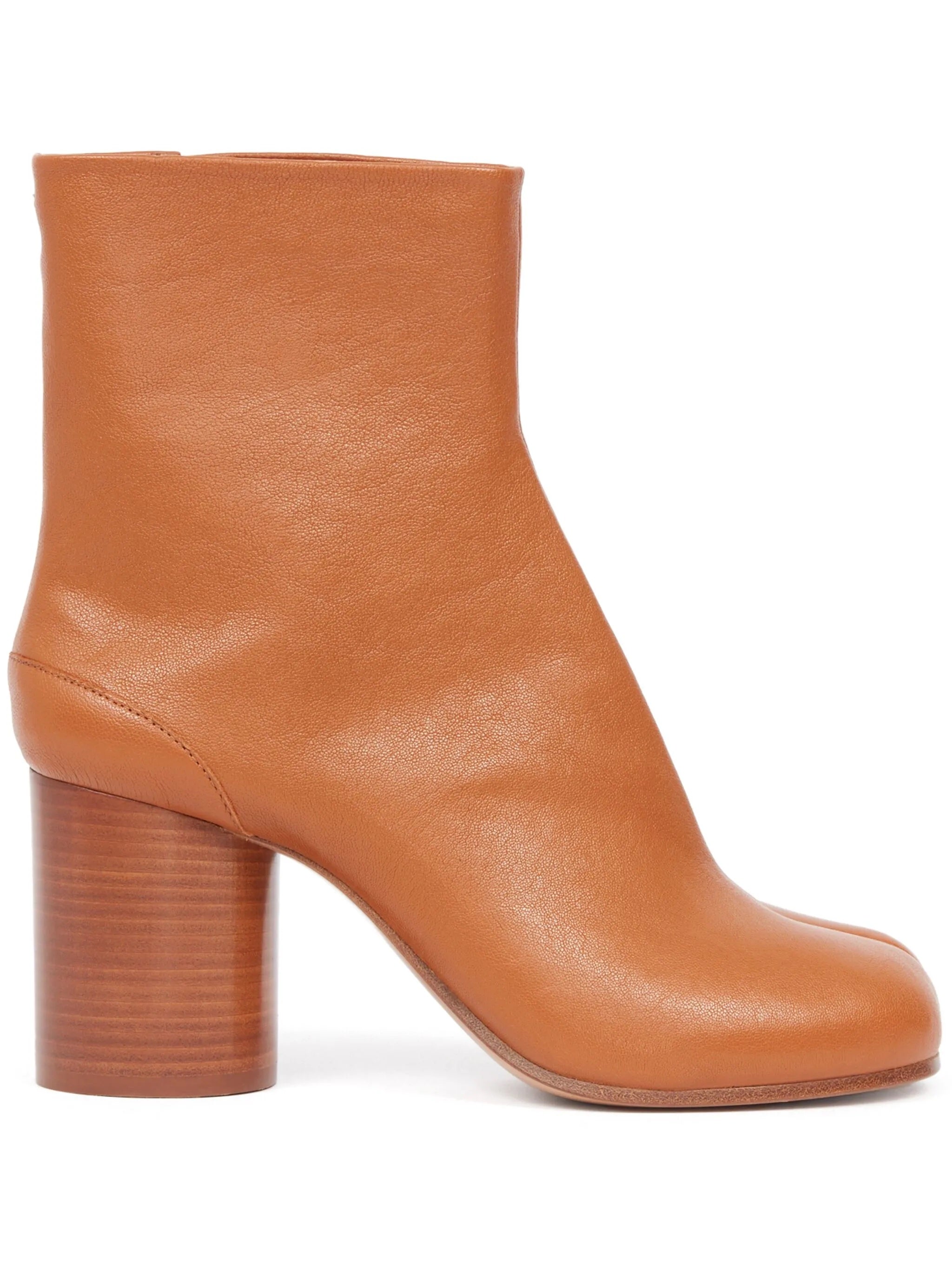 80mm Tabi Boots in Light Brown from Maison Margiela