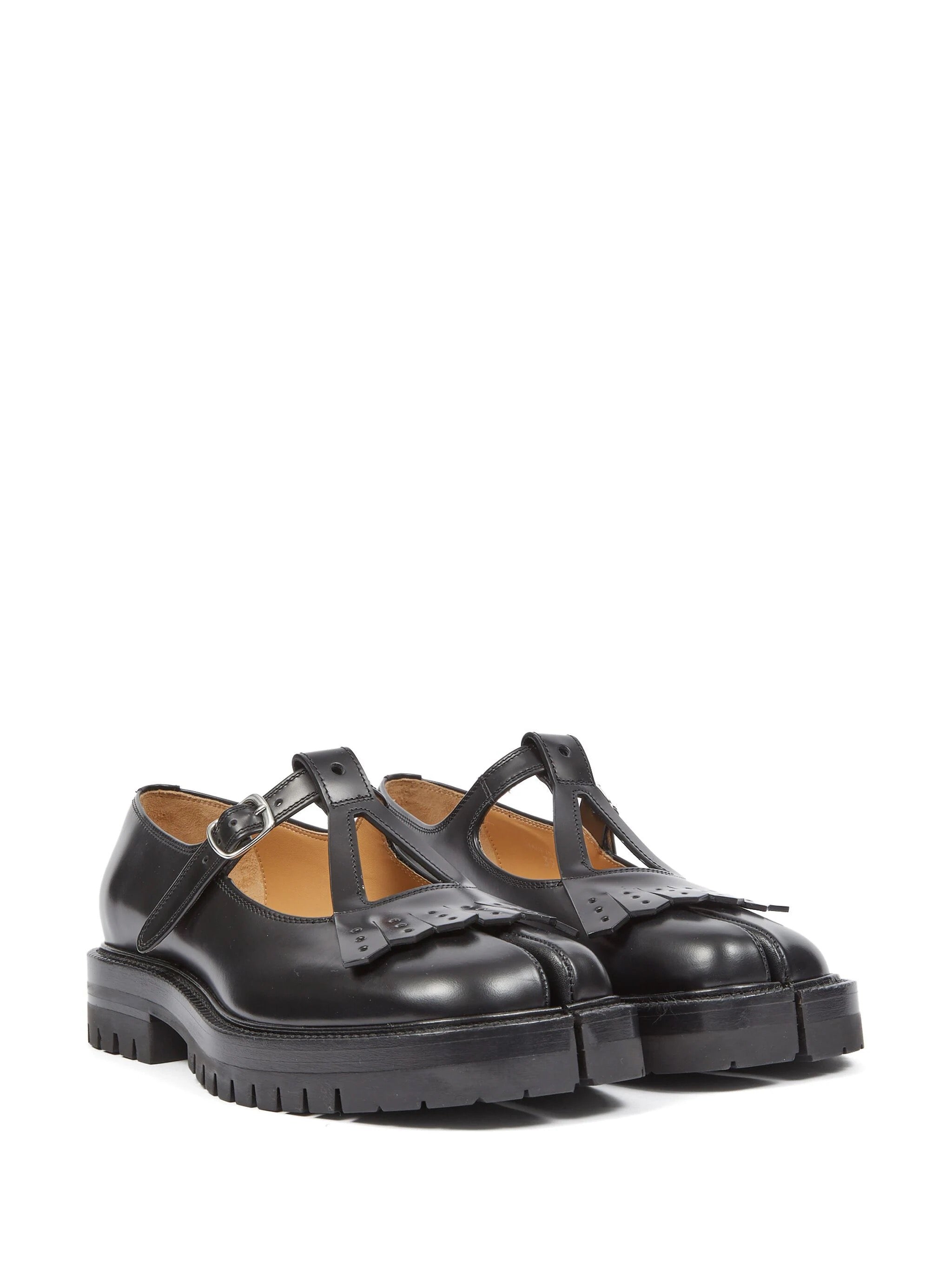 Maison Margiela - Tabi county mary jane in black - 2