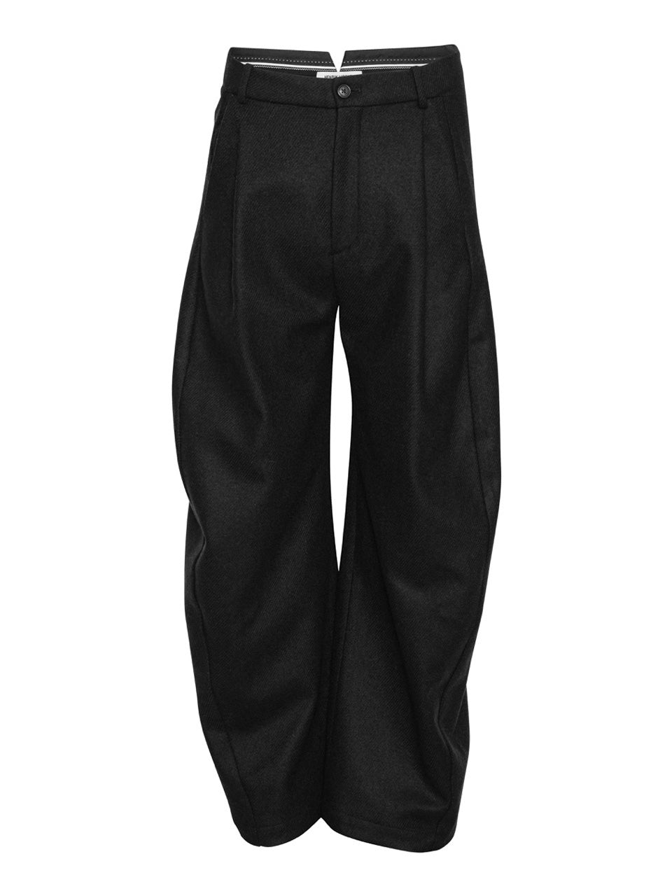 One Pants in Black by Henrik Vibskov side view
