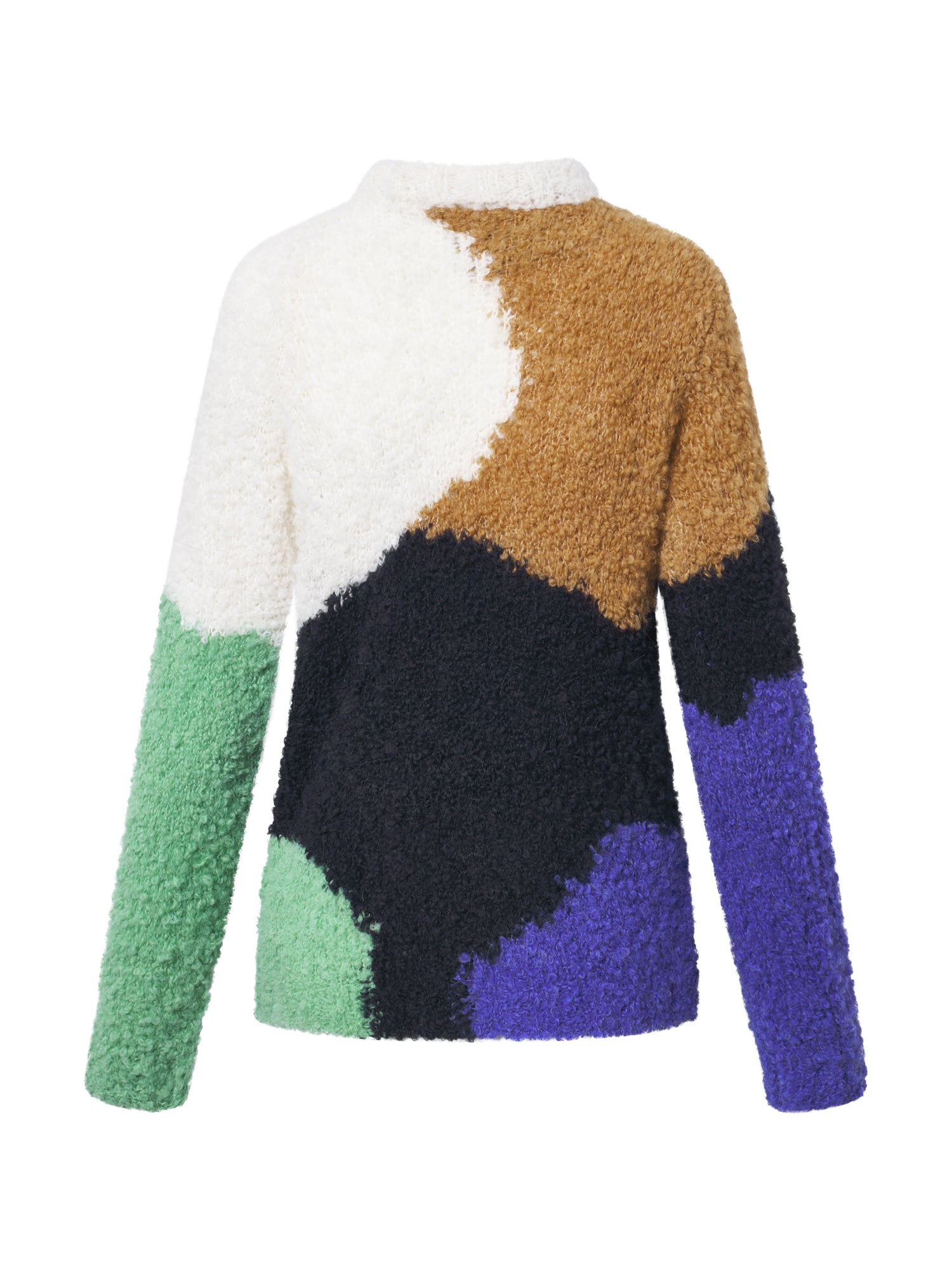 Stock I Net Sweater in Multi Ecru from Survival of the Fashionest