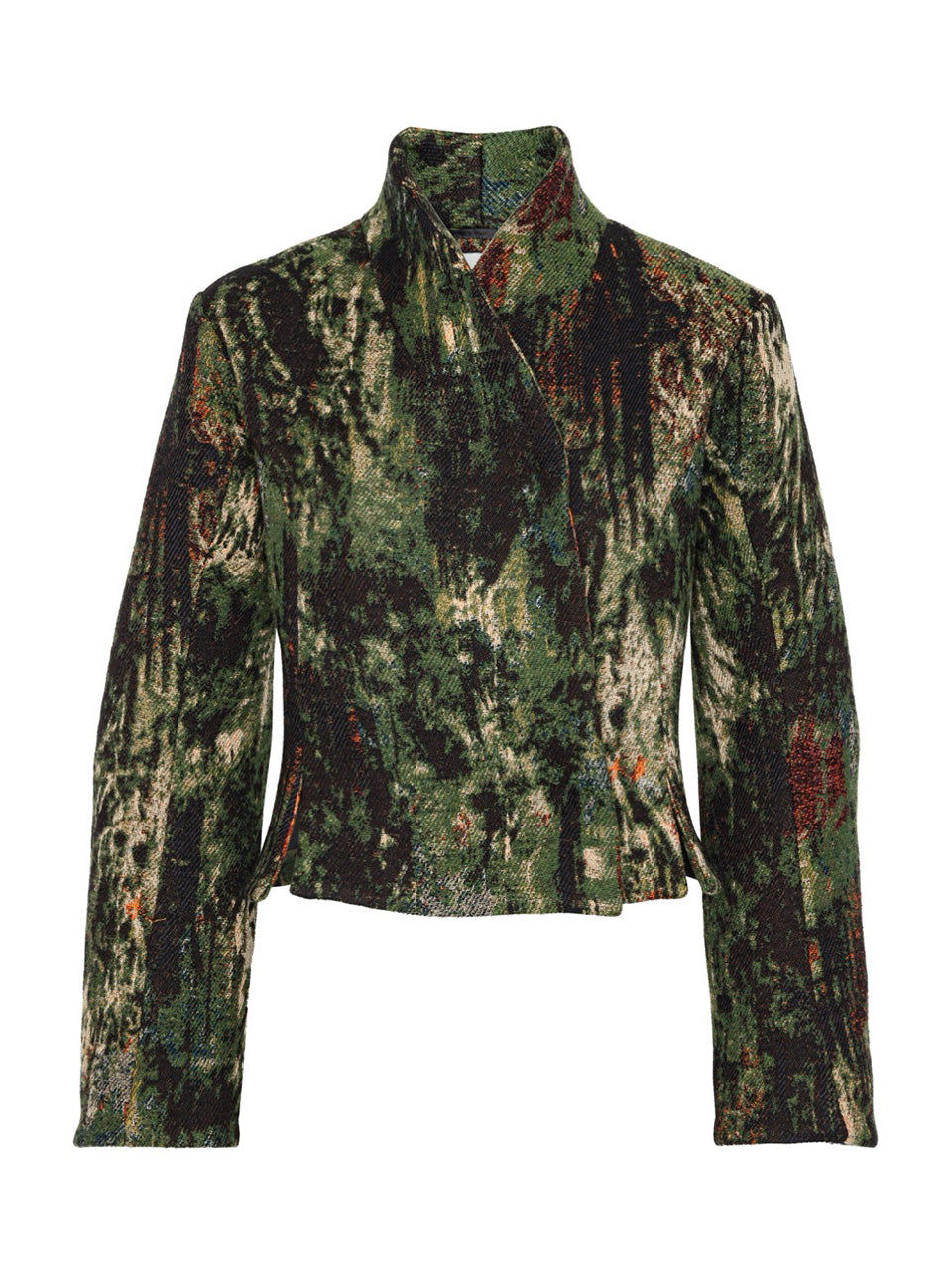 Henrik Vibskov Shell Jacket in Gobelin Swamp product front view
