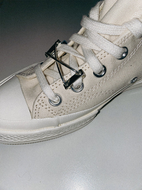 Lily Lacepiece Shoelace - Silver-[-Vibe Harsløf-4