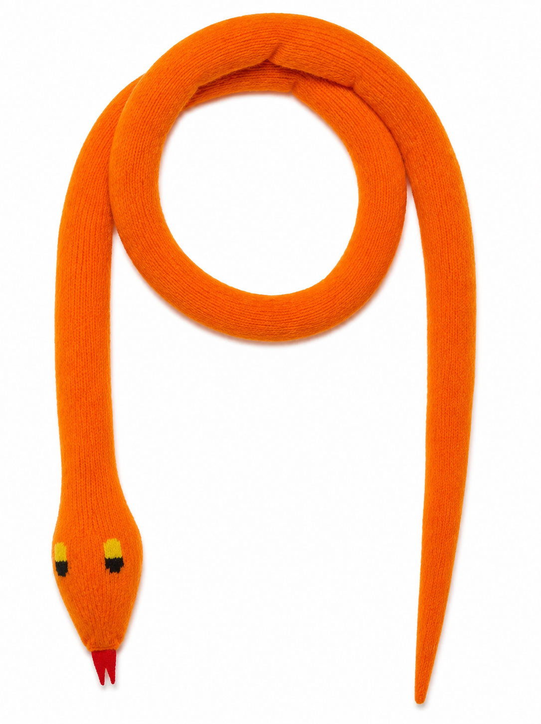 Snake Scarf - Orange